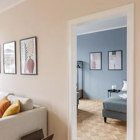 Design-apartments - Kueche, Smart-tv, Homeoffice - By Lott Living * 뒤스부르크