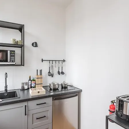 Design-apartments - Kueche, Smart-tv, Homeoffice - By Lott Living ドゥイスブルグ