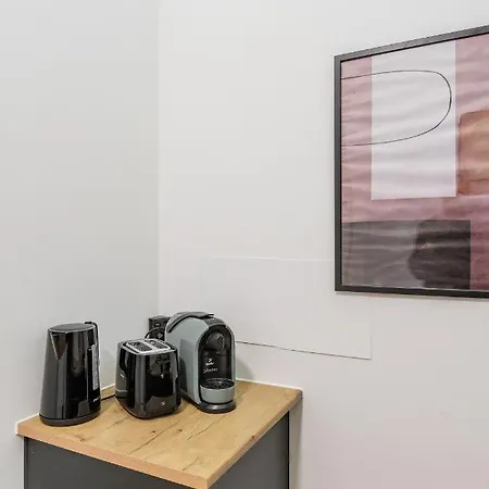 公寓 Flats 4 You, Moderne Naehe Hbf, Due-messe 20 Min, Netflix, Kueche