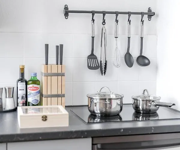 Design-apartments - Kueche, Smart-tv, Homeoffice - By Lott Living شقة *