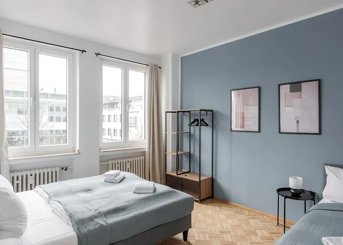 Design-apartments - Kueche, Smart-tv, Homeoffice - By Lott Living شقة دوسبرغ