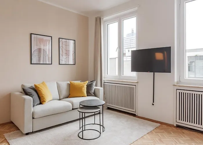 Design-apartments - Kueche, Smart-tv, Homeoffice - By Lott Living شقة